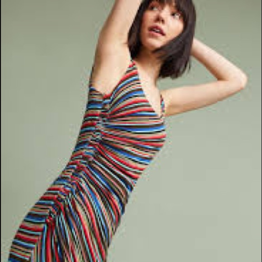 Anthropologie Striped Luca Maxi Dress by Bailey 44
